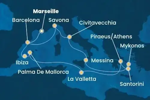 Cruise itinerary