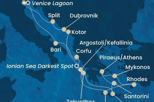 Маршрут круиза