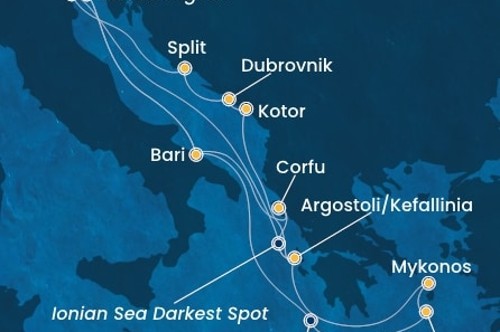 Маршрут круиза