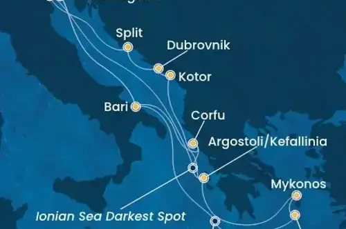 Cruise itinerary