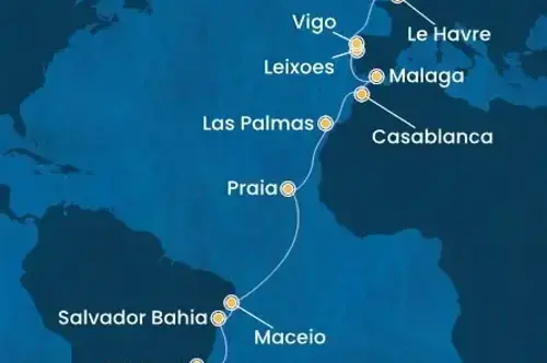 Cruise itinerary