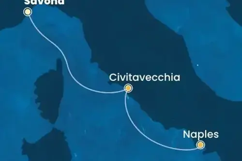 Cruise itinerary