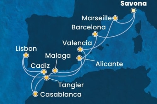 Cruise itinerary