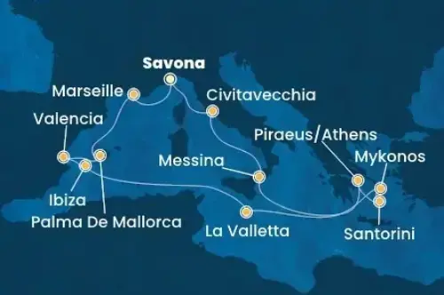 Cruise itinerary