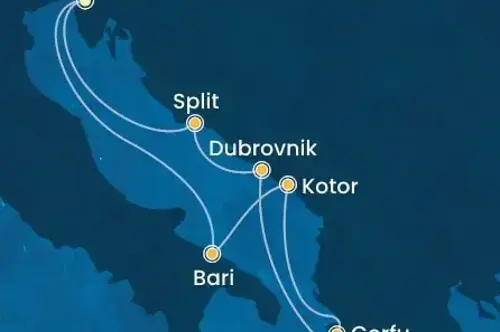 Cruise itinerary