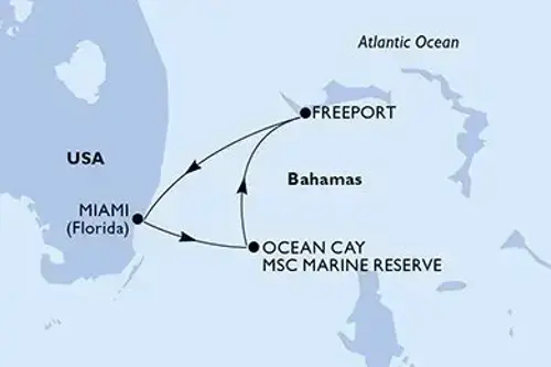 Cruise itinerary
