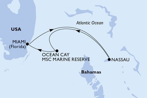 Cruise itinerary