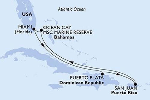 Cruise itinerary