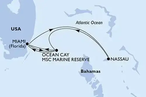 Cruise itinerary