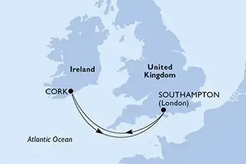 Маршрут круиза