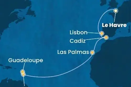 Маршрут круиза