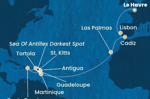 Cruise itinerary