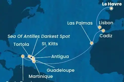 Cruise itinerary