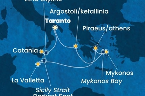 Cruise itinerary