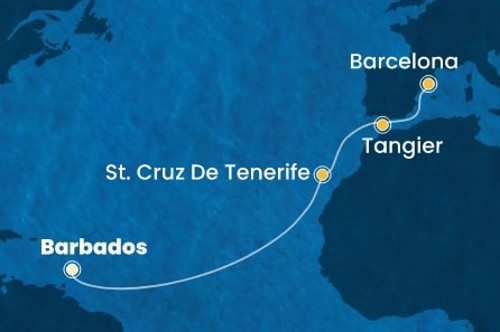 Cruise itinerary