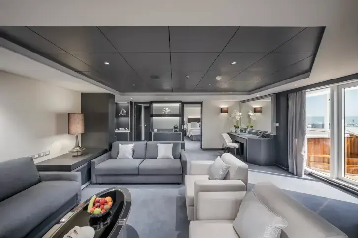 MSC Euribia, MSC Yacht Club Royal Suite with whirlpool bath (YC3) 1.webp