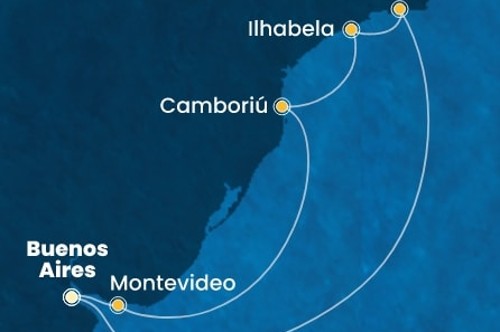 Cruise itinerary