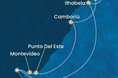 Cruise itinerary