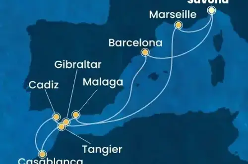 Cruise itinerary