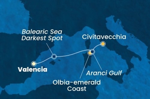 Маршрут круиза