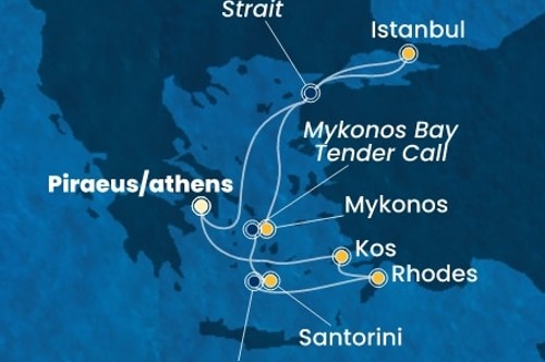 Cruise itinerary