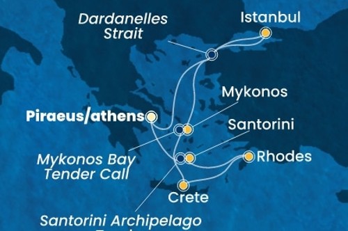 Маршрут круиза