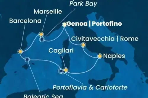 Маршрут круиза