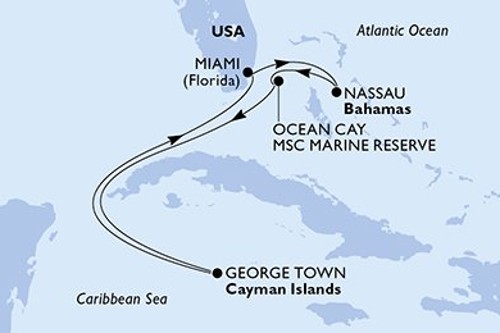 Cruise itinerary