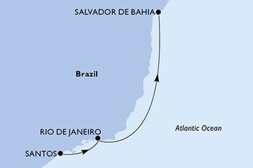 Cruise itinerary