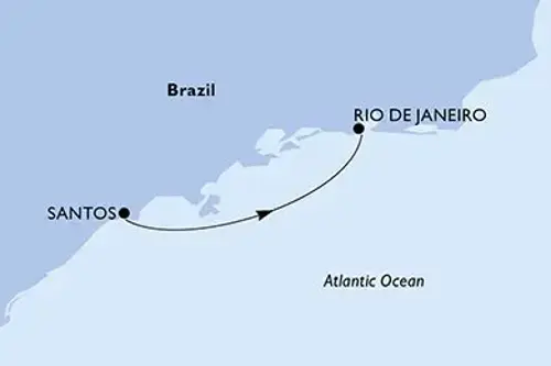 Cruise itinerary