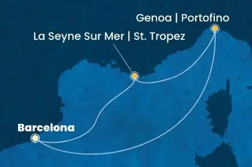 Cruise itinerary