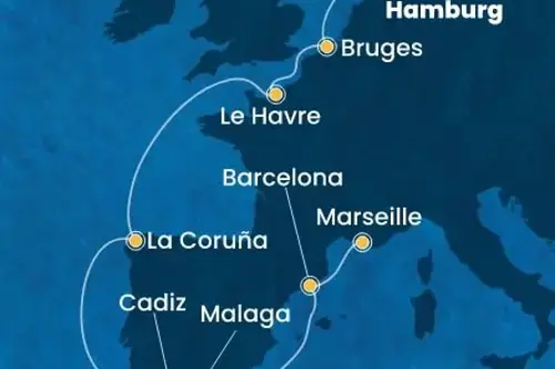 Маршрут круиза