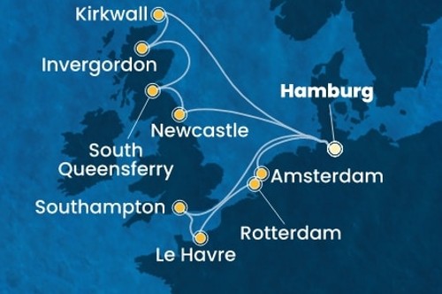 Cruise itinerary
