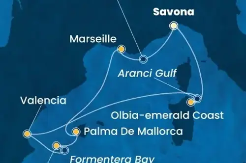 Cruise itinerary