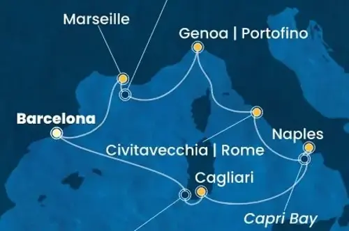 Cruise itinerary