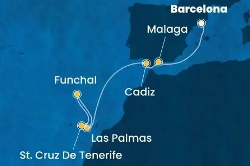 Cruise itinerary