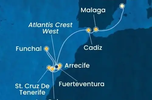 Cruise itinerary