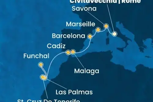 Cruise itinerary