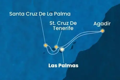 Cruise itinerary