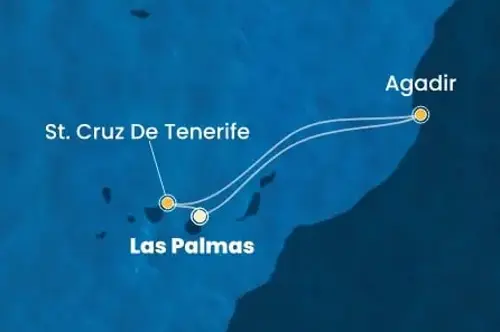 Cruise itinerary
