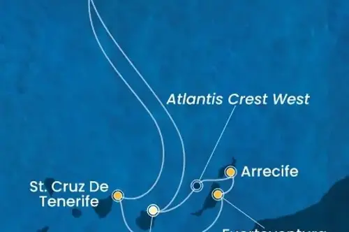 Cruise itinerary