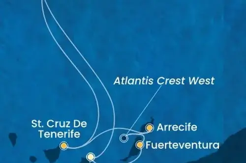 Cruise itinerary