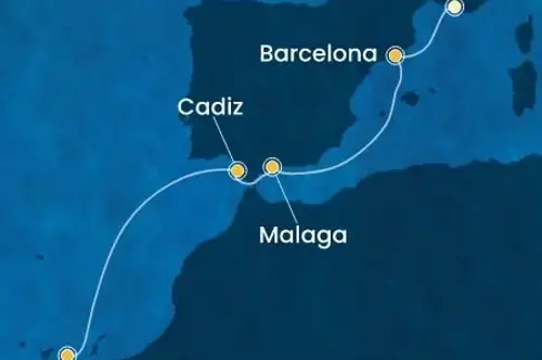 Cruise itinerary