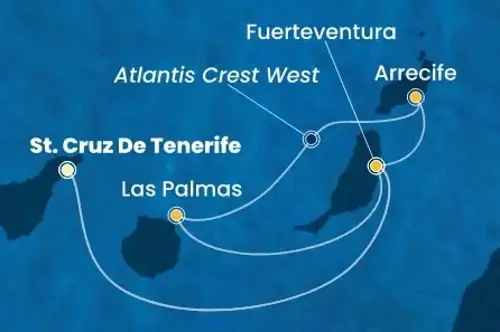 Cruise itinerary