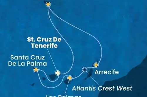 Cruise itinerary