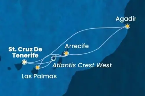 Cruise itinerary