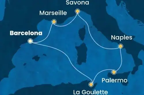 Cruise itinerary
