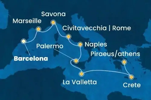 Cruise itinerary