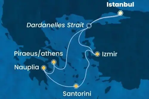 Cruise itinerary