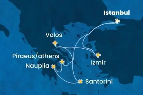Cruise itinerary